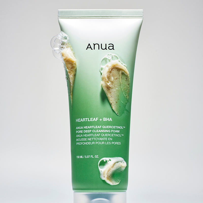 Anua Heartleaf + BHA – Mousse nettoyante purifiante pour les pores 150 ml