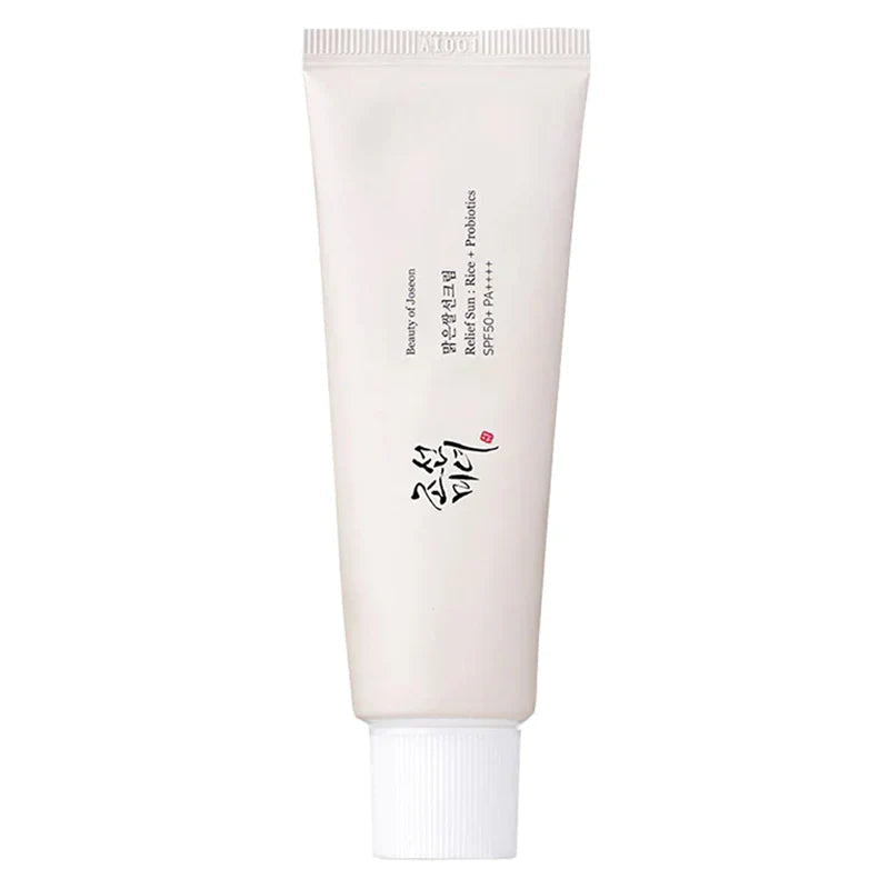 Beauty of Joseon Relief Sun Rice + Probiotics – Crème solaire hydratante SPF50+ PA++++ 50 ml