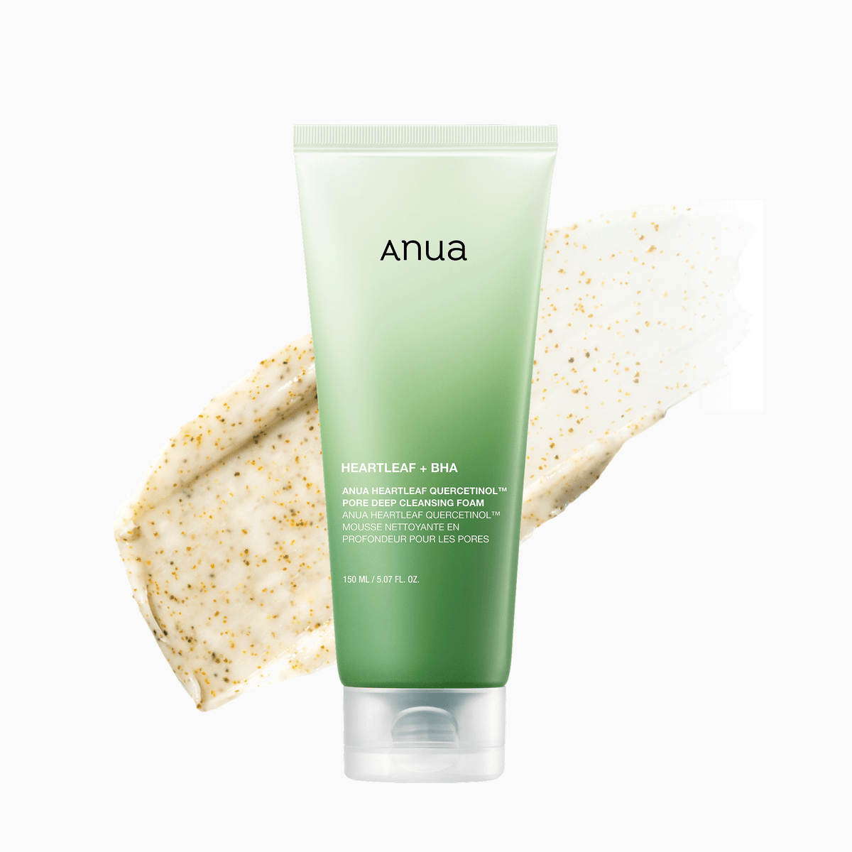 Anua Heartleaf + BHA – Mousse nettoyante purifiante pour les pores 150 ml