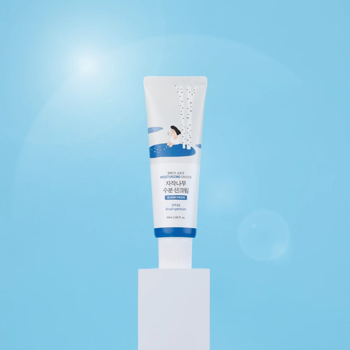 Round Lab Birch Juice Moisturzing Sunscreen SPF50+ PA++++ Creme Hydratante & Protectrice SPF50 50 ml