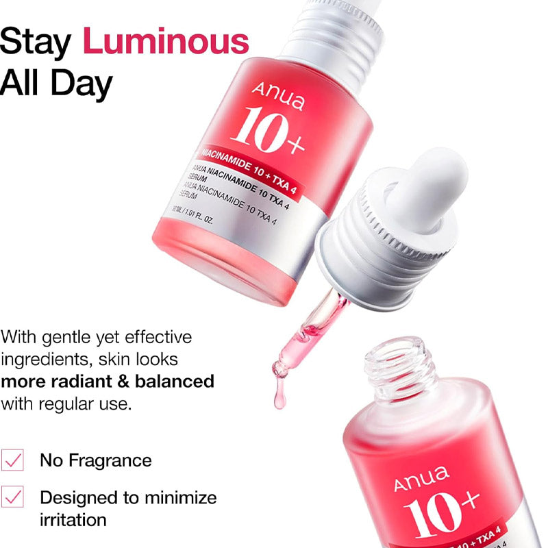 Anua Niacinamide 10% + TXA 4% Sérum Correcteur de Tâches 30 ml